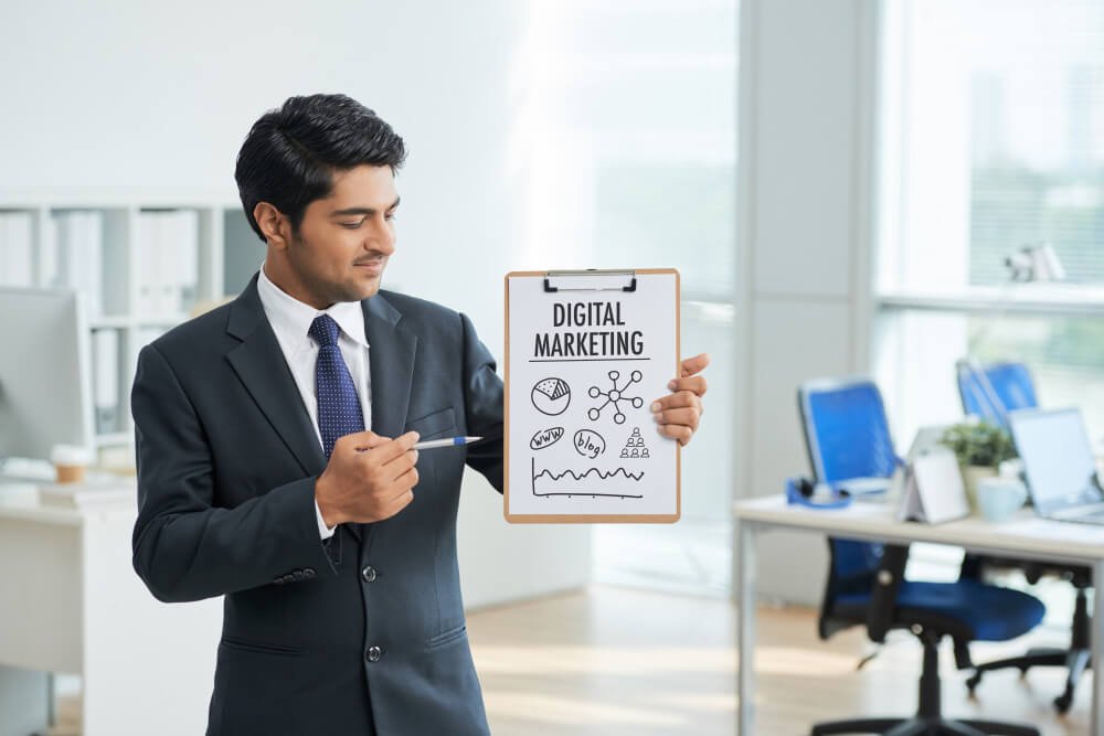 man-suit-standing-office-with-clipboard-pointing-poster-with-words (1)